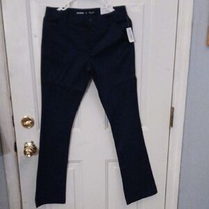 Old Navy Dark Blue Boot-Cut Pants